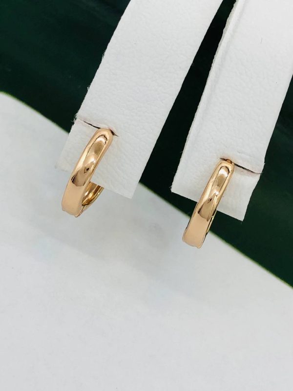 Сережки, Xuping з медичного золота позолота 18к W 22096