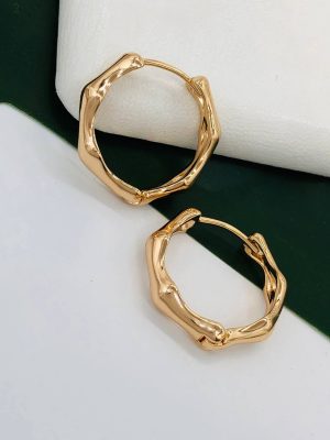 Сережки, Xuping з медичного золота позолота 18к D 22164