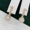 Сережки, Xuping з медичного золота позолота 18к А 22193