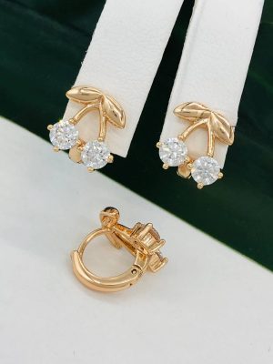 Сережки, Xuping з медичного золота позолота 18к I 22113