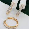Сережки, Xuping з медичного золота позолота 18к W 22088