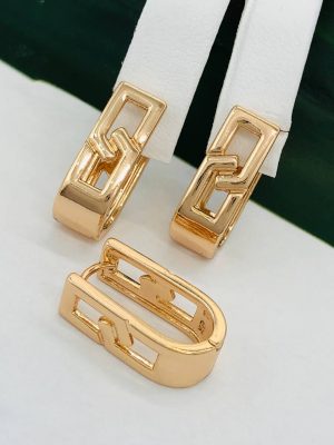 Сережки, Xuping з медичного золота позолота 18к W 22048